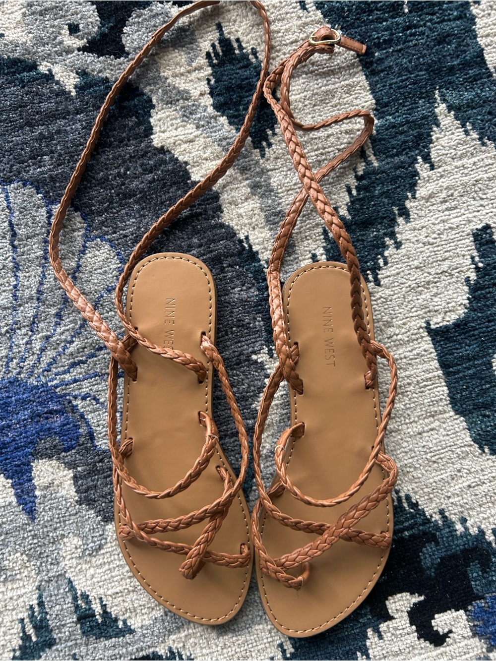 NINE WEST Coralin Flat Sandal - 9M